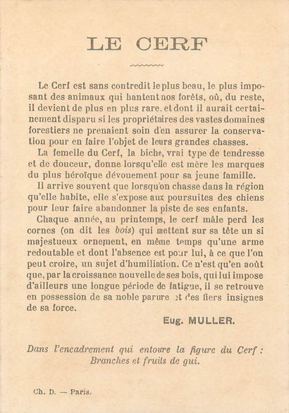 46 CHROMOS : Sans Publicité-Divers Thèmes...