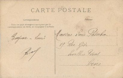4 CARTES POSTALES METIERS : Sélection. 