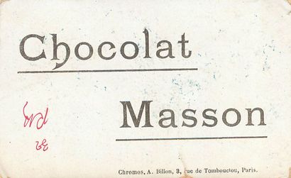 45 CHROMOS : Chocolats et Cacaos-Divers Formats....