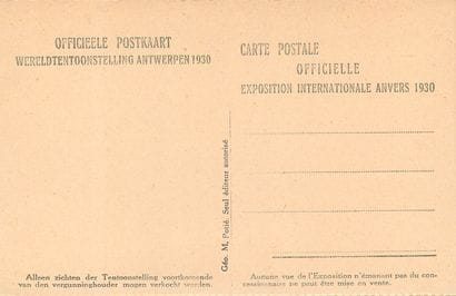 75 CARTES POSTALES BELGIQUE : Expositions...