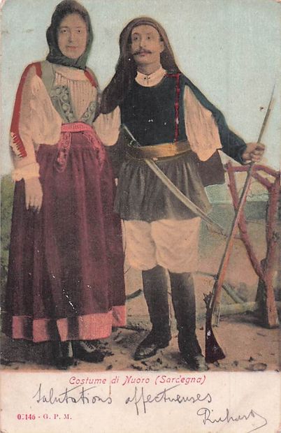 29 CARTES POSTALES ITALIE : Types & Costumes...