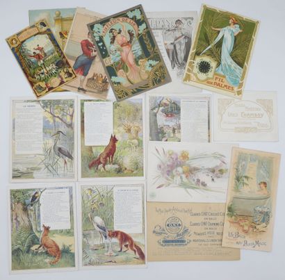 74 PAPIERS DIVERS : 2-Lettres manuscrites...