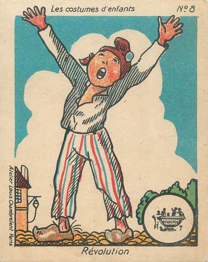 83 CHROMOS : La Phosphatine Falières. « 1-Le...