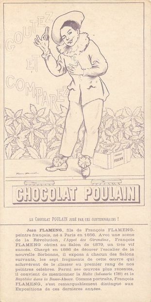 35 CHROMOS : Chocolat Poulain-Série Le Chocolat...