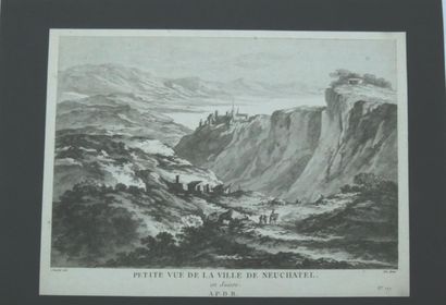Suisse. 40 Lithographies, Reproductions et...