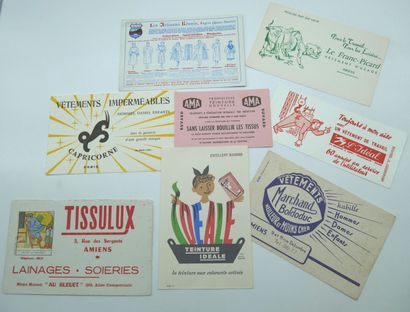 BUVARDS.
61-Chaussures, Cirages, Textile...
