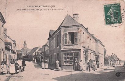 7 CARTES POSTALES COMMERCES : Alimentaire...