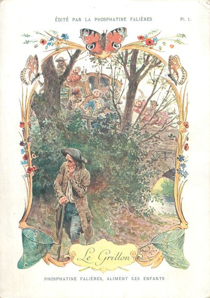 24 CHROMOS : Phosphatine Falières-Fables/Poésies...