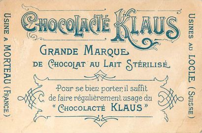 45 CHROMOS : Chocolats et Cacaos-Divers Formats....