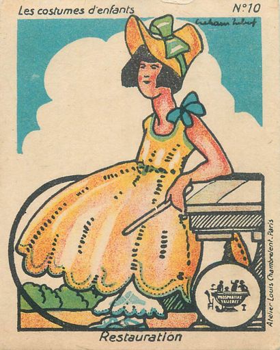 83 CHROMOS : La Phosphatine Falières. « 1-Le...