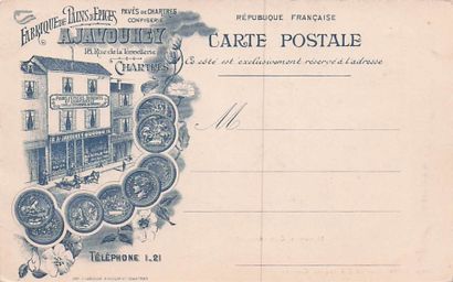 4 CARTES POSTALES USINES : Alimentaire -...