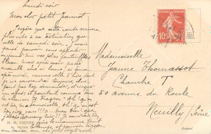 159 CARTES POSTALES FANTAISIES : M.M Vienne,...