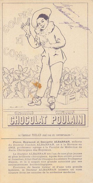 35 CHROMOS : Chocolat Poulain-Série Le Chocolat...
