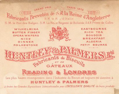 55 CHROMOS : Huntley & Palmers Biscuits....