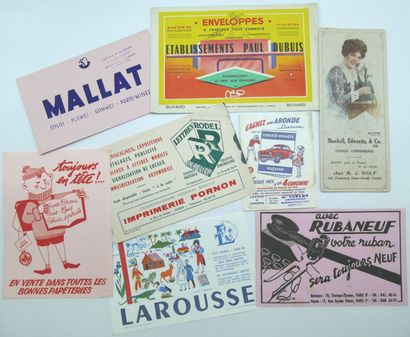 BUVARDS.
36-Le Papier.
Cahier de Vacances...