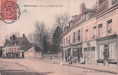 7 CARTES POSTALES COMMERCES : Divers - Eure...