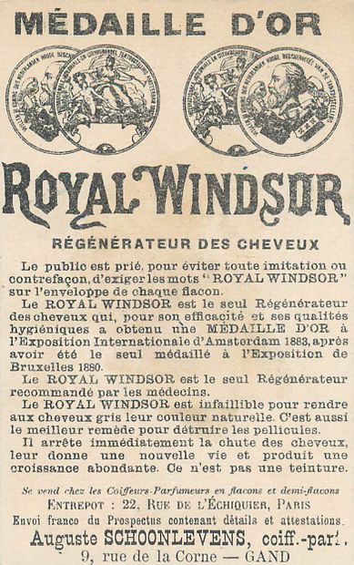 28 CHROMOS : Santé & Hygiène. « 2-Parfum...