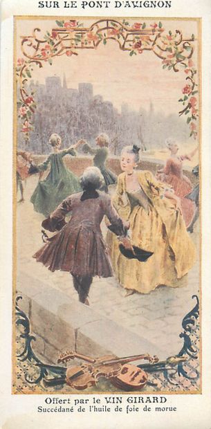 19 Images Publicitaires. Vin Girard. Chansons.
16cm...
