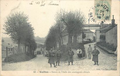4 CARTES POSTALES JUSTICE : Sélection. 