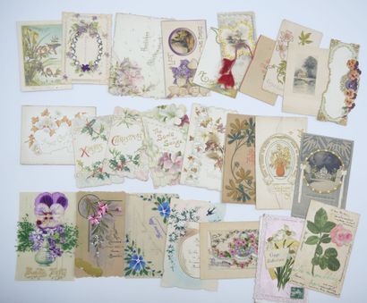 52 CARTES POSTALES FANTAISIES : Sélection....