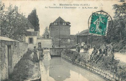 48 CARTES POSTALES YVELINES : Villes, qqs...