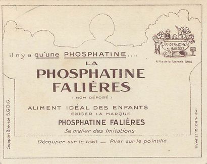 83 CHROMOS : La Phosphatine Falières. « 1-Le...