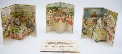 12 CHROMOS - SYSTEME - AU BON MARCHE : Goossens...