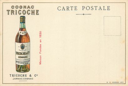 61 CARTES POSTALES PUBLICITAIRES : Divers...