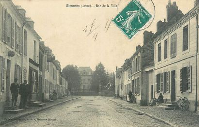 32 CARTES POSTALES AISNE : Villes, qqs villages,...