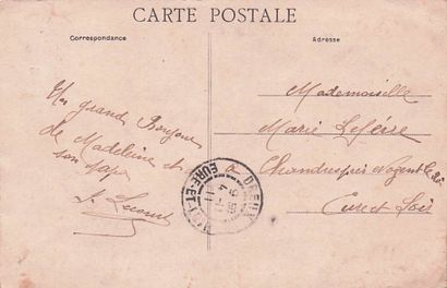 7 CARTES POSTALES COMMERCES : Alimentaire...