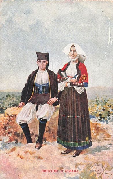 29 CARTES POSTALES ITALIE : Types & Costumes...