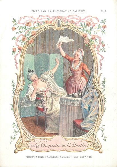 24 CHROMOS : Phosphatine Falières-Fables/Poésies...