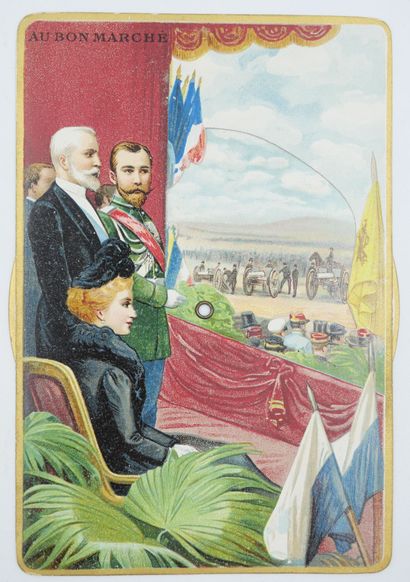 3 CHROMOS - SYSTEME - AU BON MARCHE : BARRET/7-Vues...