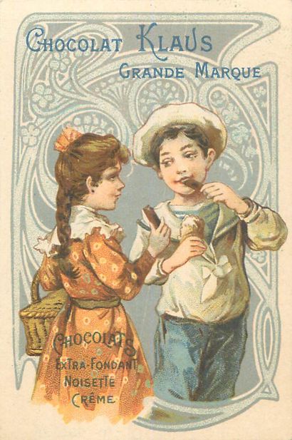 45 CHROMOS : Chocolats et Cacaos-Divers Formats....