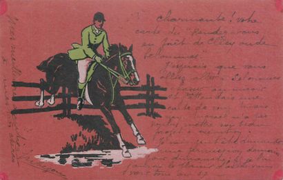 26 CARTES POSTALES LES CHEVAUX : Fantaisies,...