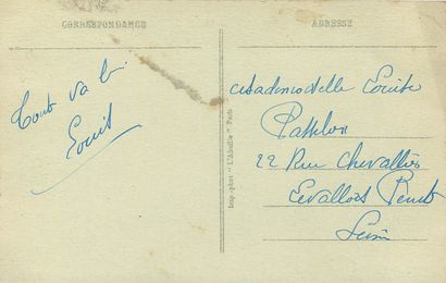 9 CARTES POSTALES GARES & TRAINS : Petite...