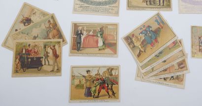 68 CHROMOS RICQLES : 16-Scènes Diverses-légende...