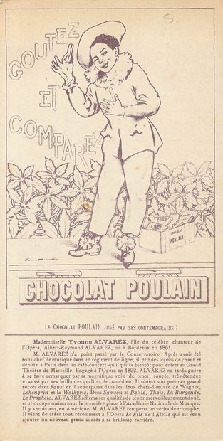 35 CHROMOS : Chocolat Poulain-Série Le Chocolat...