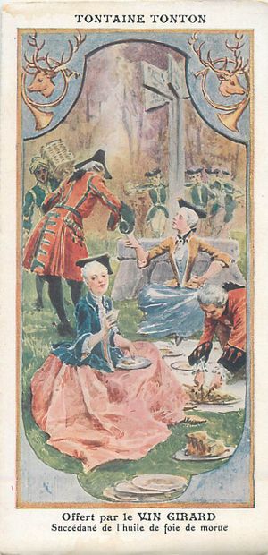 19 Images Publicitaires. Vin Girard. Chansons.
16cm...