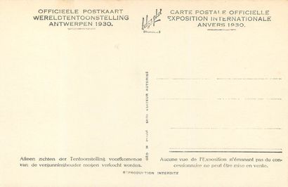 75 CARTES POSTALES BELGIQUE : Expositions...