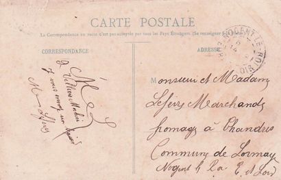 7 CARTES POSTALES COMMERCES : Hôtels-Restaurants-Cafés...