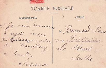 7 CARTES POSTALES COMMERCES : Alimentaire...