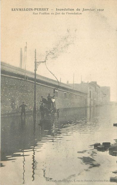 21 CARTES POSTALES INONDATIONS 1910 : Paris-5cp...
