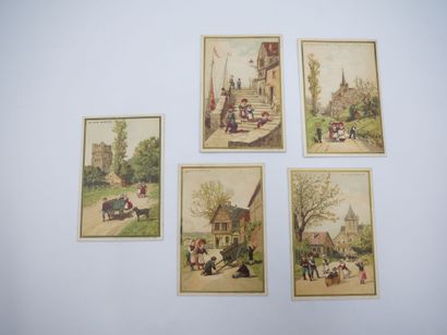 397 CHROMOS - AU BON MARCHE - EDITEUR MINOT...