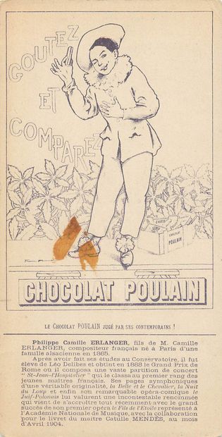 35 CHROMOS : Chocolat Poulain-Série Le Chocolat...