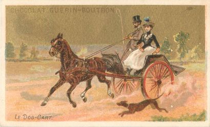 57 Chromos - Chocolat Guérin-Boutron.
Bordure...