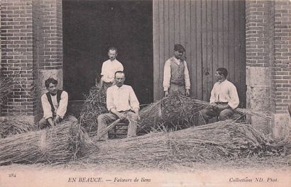 7 CARTES POSTALES EN BEAUCE : Éditeur ND...