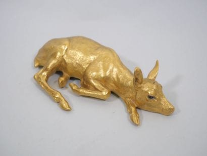 ATHA Paris, attribué à
Sujet en bronze doré...