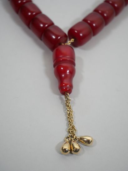 Ensemble de bijoux fantaisies à l'imitation...