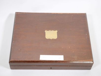 Partie de ménagère dépareillée, manches en...